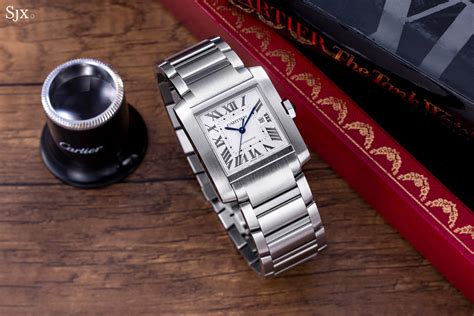 cartier tank francaise watch battery|cartier tank francaise watch price.